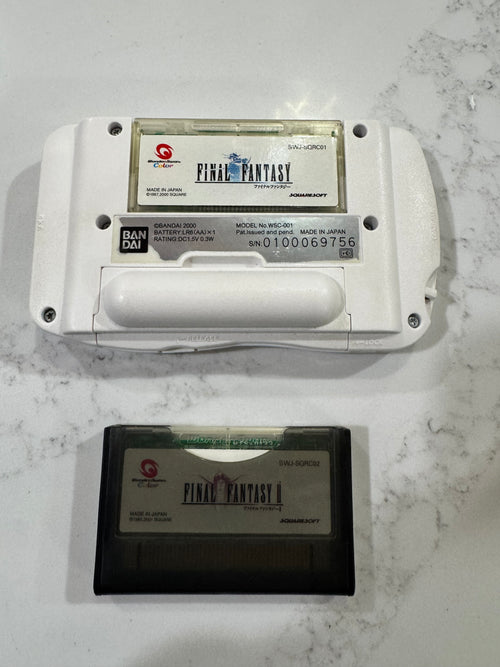 WonderSwan Color Final Fantasy Special Edition with IPS Upgrade