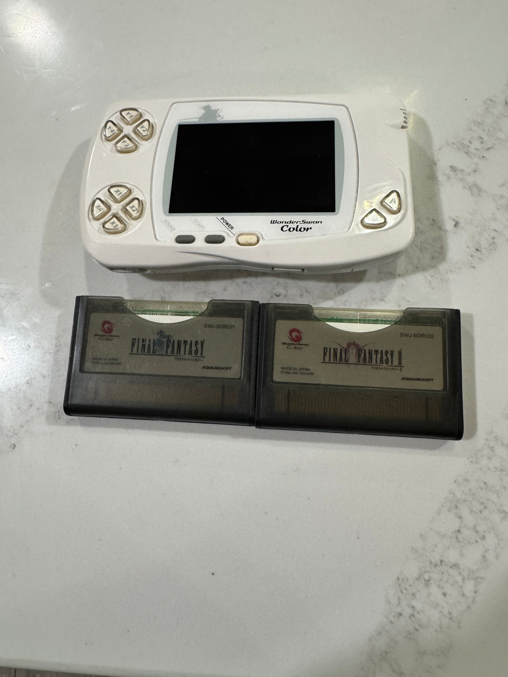 WonderSwan Color Final Fantasy Special Edition with IPS Upgrade