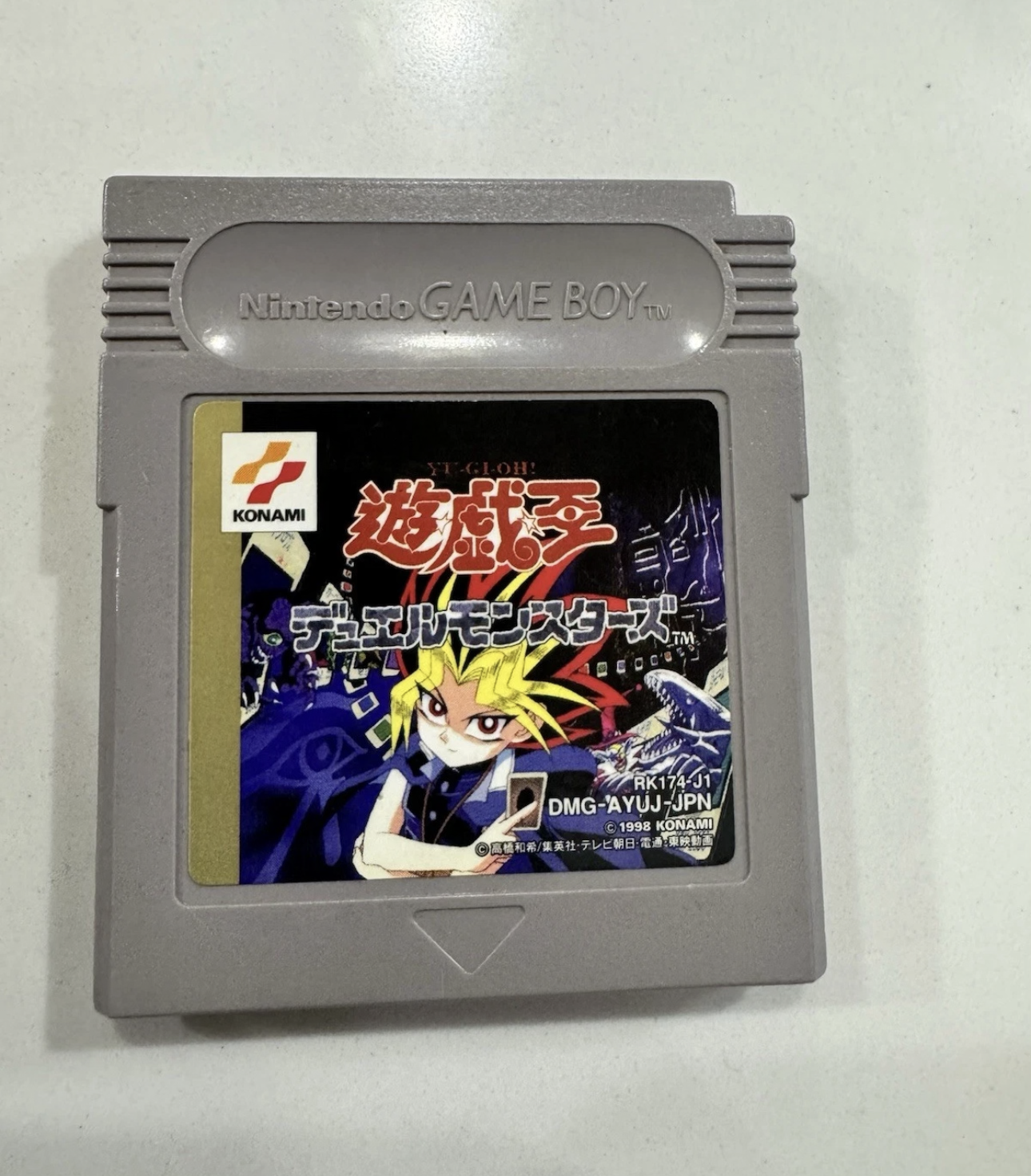 Yu-Gi-Oh Duel Monsters Game Boy DMG Japanese Version New Battery Tested